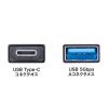 Type-C変換アダプタ（USB 5Gbps・USB A to Type-C変換・5V3A充電対応・超小型設計・アルミコネクタ）