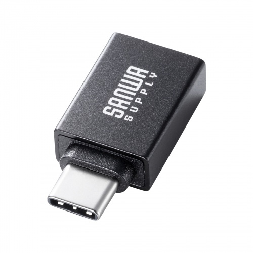Type-C変換アダプタ（USB 5Gbps・USB A to Type-C変換・5V3A充電対応・超小型設計・アルミコネクタ）
