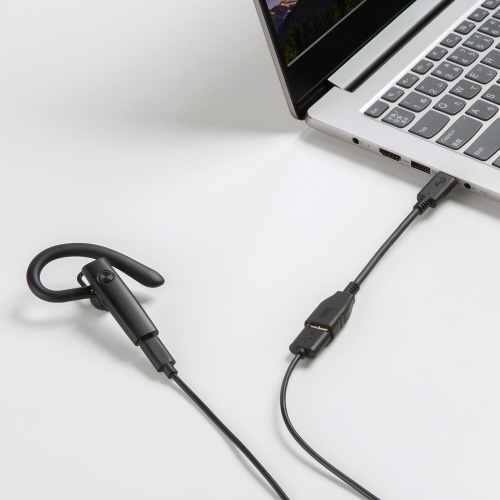 Type-C変換ケーブル（USB AtoC 変換・ケーブル一体型・USB・5Gbps・最大15W充電・ケーブル長7cm・USB-IF正規認証品・ブラック）