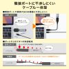 Type-C変換ケーブル（USB AtoC 変換・ケーブル一体型・USB・5Gbps・最大15W充電・ケーブル長7cm・USB-IF正規認証品・ブラック）