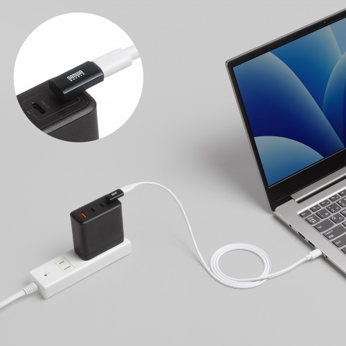 USB-C変換アダプタ（L字型・垂直タイプ・上下方向・USB・40Gbps・高速転送・PD240W・急速充電・CtoCコネクタ・ブラック）