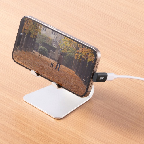 USB-C変換アダプタ（L字型・垂直タイプ・上下方向・USB・40Gbps・高速転送・PD240W・急速充電・CtoCコネクタ・ブラック）
