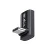 USB-C変換アダプタ（L字型・垂直タイプ・上下方向・USB・40Gbps・高速転送・PD240W・急速充電・CtoCコネクタ・ブラック）