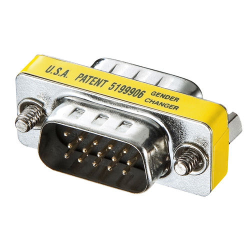 ジェンダーチェンジャー（15pin・オスオス） ADHD15S-MMK サンワサプライ