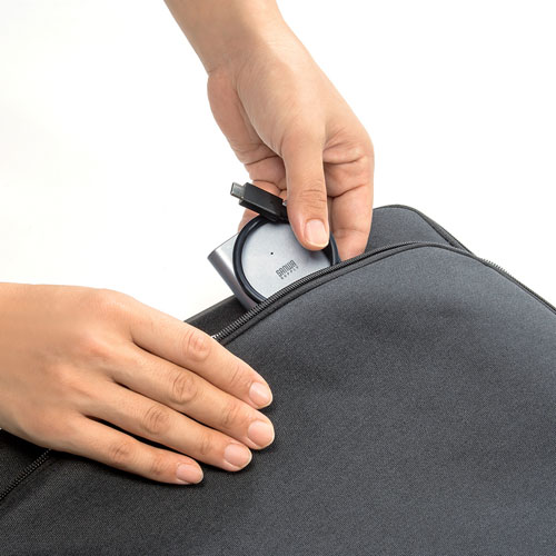 カードリーダー（CFast対応・USB Type-C接続・Windows・Mac・シルバー）