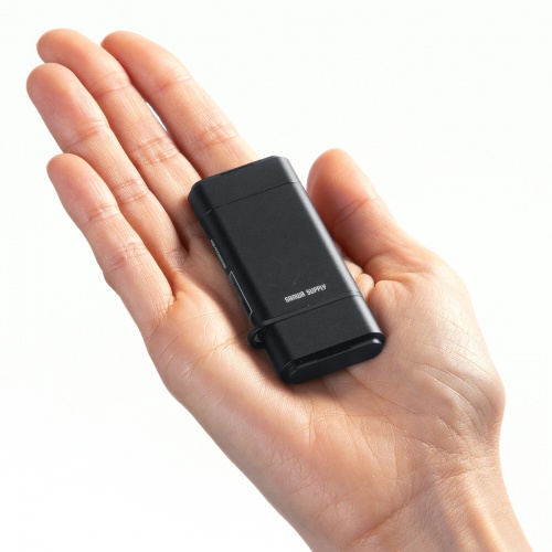 RECRUIT カードリーダー USB接続 ブラック Recruit カードリーダー USB接続