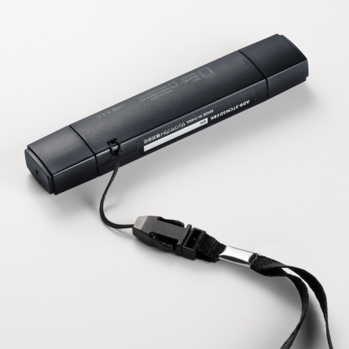 SD/microSDカードリーダー（USB Type-C ＆ USB-A両対応・直挿し・USBポート付き）