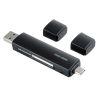 SD/microSDカードリーダー（USB Type-C ＆ USB-A両対応・直挿し・USBポート付き）
