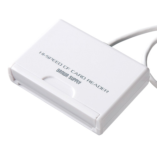 UDMA対応コンパクトフラッシュの読み書きができるUSB2.0カードリーダライタ サンワサプライ