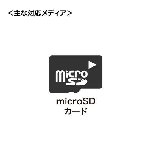 microSDアダプタ（UHS-II対応・高速転送）　ADR-MICROUH2　サンワサプライ