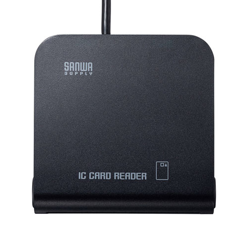 ICカードリーダー（マイナンバー・確定申告・e-TAX・マイナポータル・ライタ・接触型・USB・PC・Windows・Mac）ADR-MNICU2 サンワサプライ