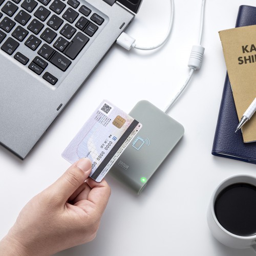 非接触型ICカードリーダライタ｜マイナ保険証・電子車検証・e-Tax対応