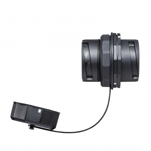 RJ-45中継アダプタ（パネルマウント対応・CAT6A・STP・防水防塵・IP68・PoE/PoE+/PoE++対応）