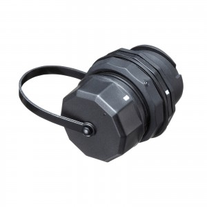 RJ-45中継アダプタ（パネルマウント対応・CAT6A・STP・防水防塵・IP68・PoE/PoE+/PoE++対応）