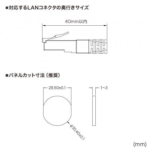 屋外用LAN中継アダプタ（CAT6A・STP・RJ-45中継アダプタ・防水・PoE/PoE+/PoE++対応）