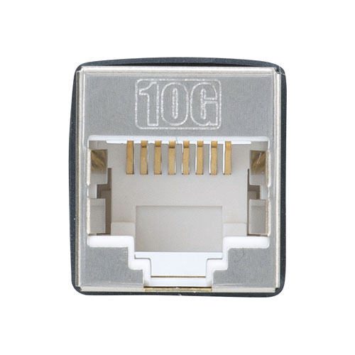 RJ-45中継アダプタ(カプラー・カテゴリ7・PoE対応・10ギガビットイーサネット対応)