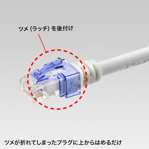 RJ-45プラグSOS ADT-RJ45SOS-10 サンワサプライ