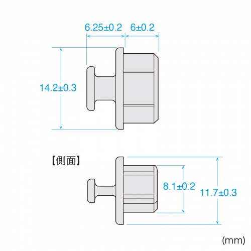 コネクタカバー（キャップ・防塵・ほこり・保護・RJ-45・LANポート・10個入り・ブラック） ADT-RJDST3 サンワサプライ