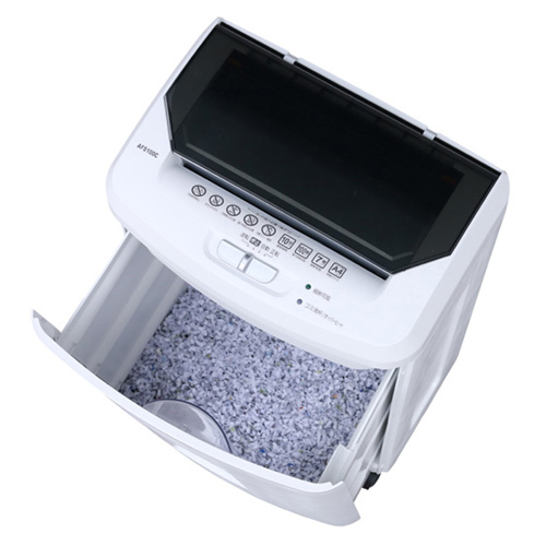 アイリスオーヤマ オートフィードシュレッダー 100枚自動給紙 クロス