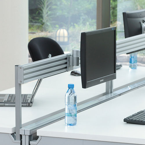 Aデスク用ハンギングバー（W1000）（Aデスクオプション部品） サンワサプライ