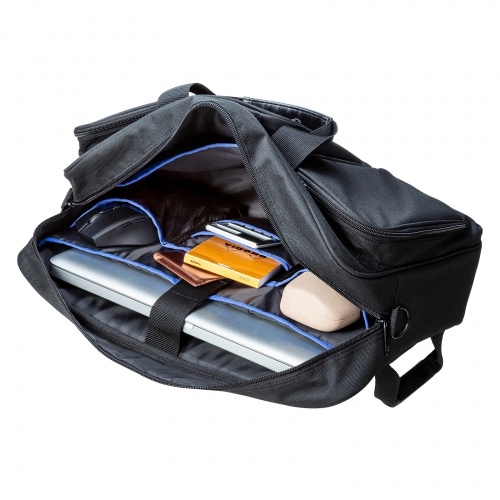 3WAYビジネスバッグ(13.3インチワイド・ノートパソコン収納・リュック・ショルダー・手提げ・軽量・キャリーサポーター付き・ブラック）BAG-3WAYT2BKN