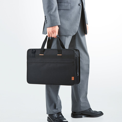 らくらくタブレットバッグ（5台収納・12.5インチ・鍵付き・ブラック） BAG-BOX5BKN サンワサプライ