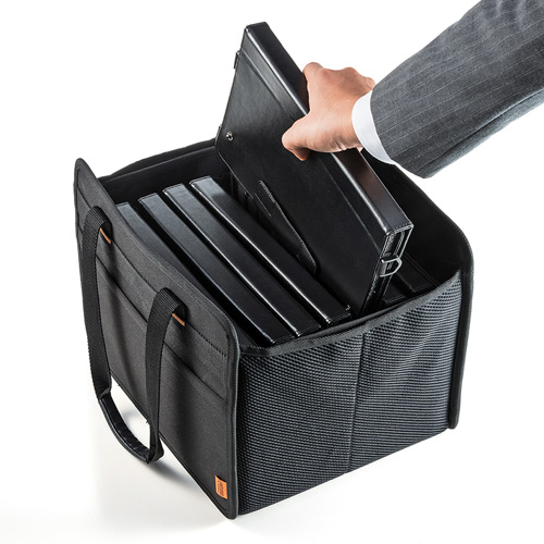 らくらくタブレットPCキャリー（10台収納・10.1インチ・タブレット保管・移動バッグ）