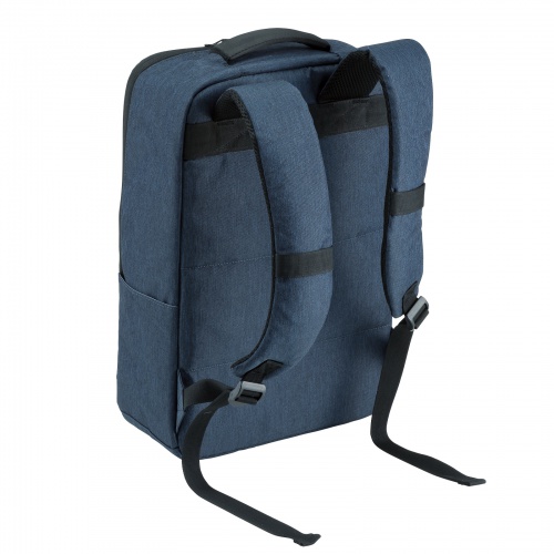 リュック（スクエアリュック・15.6インチワイド対応・PC収納バックパック・カジュアル・ネイビー） BAG-BP16NV