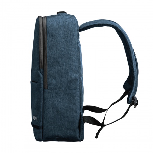 リュック（スクエアリュック・15.6インチワイド対応・PC収納バックパック・カジュアル・ネイビー） BAG-BP16NV