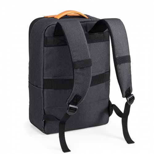 ビジネスカジュアルバッグ（ノートPC・収納・15.6型・リュックサック・バックパック・キャリーサポーター・ダークグレー）