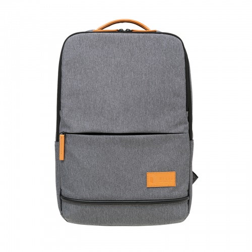 ビジネスカジュアルバッグ（ノートPC 収納・15.6型・リュックサック・バックパック・キャリーサポーター・ライトグレー）