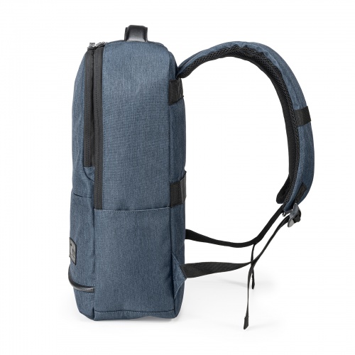 ビジネスカジュアルバッグ（ノートPC・収納・15.6型・リュックサック・バックパック・キャリーサポーター・ネイビー）