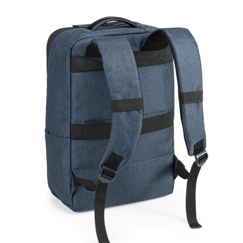 ビジネスカジュアルバッグ（ノートPC・収納・15.6型・リュックサック・バックパック・キャリーサポーター・ネイビー）