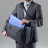 リュック（マチ拡張・ビジネス・大容量・25L～35L・PCリュック・シンプル・PUコーティング・耐水・撥水・多機能・バックパック・メンズ・旅行・出張・ブラック）