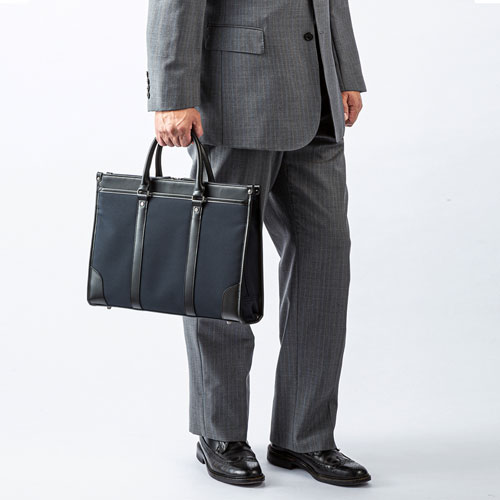 ビジネス・就活PCバッグ（ネイビー）