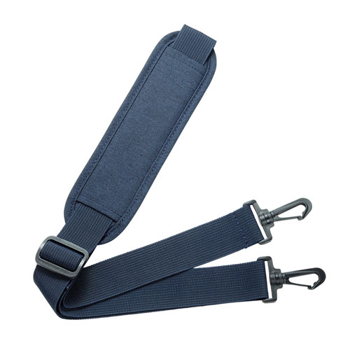 パソコンバッグ（カジュアル・13.3インチ・ネイビー・ショルダーベルト・キャリーサポーター・軽量）