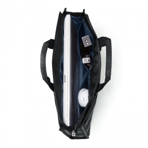 パソコンバッグ（カジュアル・15.6インチワイド対応・パソコンバッグ・ハンドル長さ調節・軽量・ブラック）