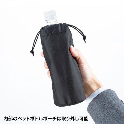 エグゼクティブビジネスバッグPRO（大型ダブル・15.6インチワイド・キャリーサポーター付き・ブラック）BAG-EXE12N