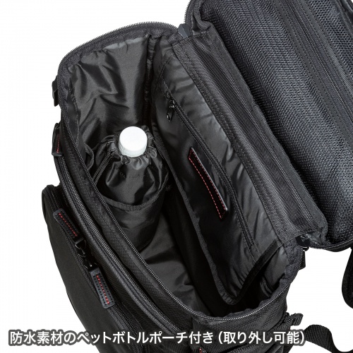エグゼクティブビジネスリュックPRO（ボックス型・13.3インチワイド・ブラック）BAG-EXE13N