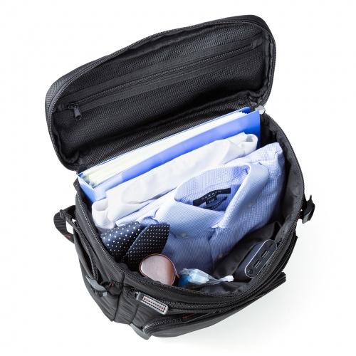 エグゼクティブビジネスリュックPRO（ボックス型・13.3インチワイド・ブラック）BAG-EXE13N