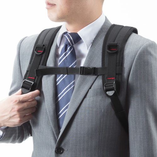 エグゼクティブビジネスリュックPRO（ボックス型・13.3インチワイド・ブラック）BAG-EXE13N