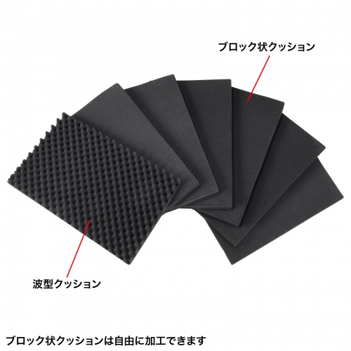 ハードツールケース（ハードケース・キャリーケース・耐衝撃・防水・防塵・IP67・超大型・クッション付き） BAG-HD6 サンワサプライ