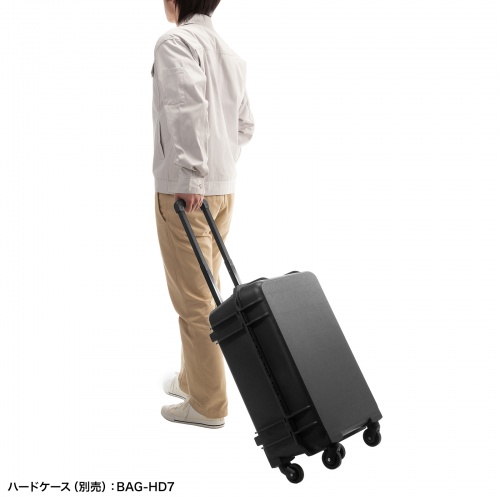 ハードツールケース用キャスター（BAG-HD7・後輪用・交換キャスター・2個セット）