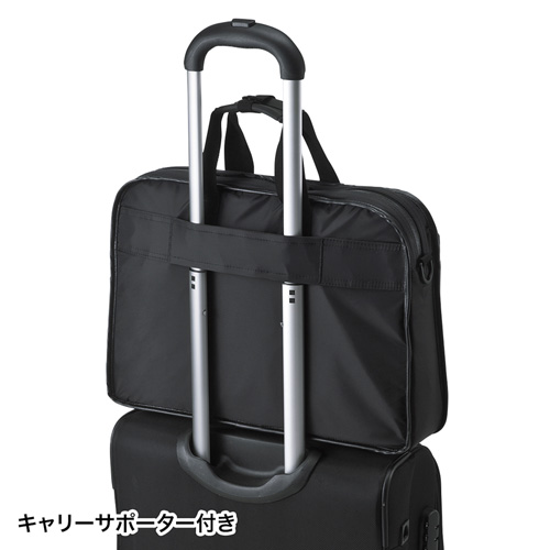 PCバッグ（15.6インチワイドまで対応・ビジネス・超撥水・軽量・ブラック） BAG-LW9BK サンワサプライ