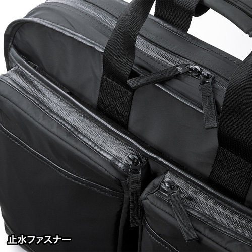 PCバッグ（15.6インチワイドまで対応・ビジネス・超撥水・軽量・ブラック） BAG-LW9BK サンワサプライ