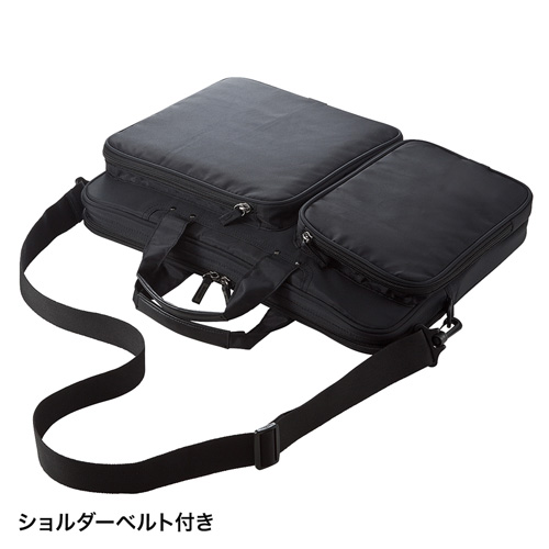 パソコンバッグ（ブラック・衝撃吸収タイプ・15.6インチワイドまで対応） BAG-P22BK サンワサプライ