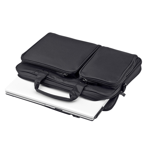 パソコンケース（衝撃吸収・13.3インチワイド・ブラック・ショルダーベルト）　BAG-P23BK　サンワサプライ