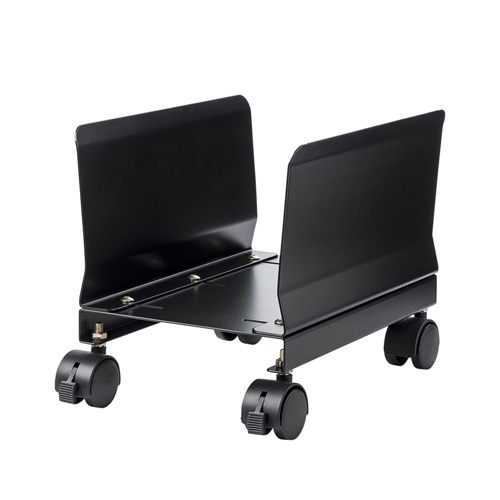 バッグ置き(キャスター付き・収納・黒・机下・幅調整・スタンド)