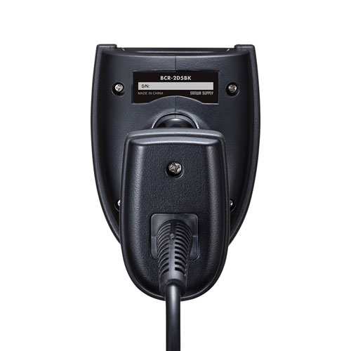 バーコードリーダー（ハンディタイプ・2次元・1次元・有線） BCR-2D5BK