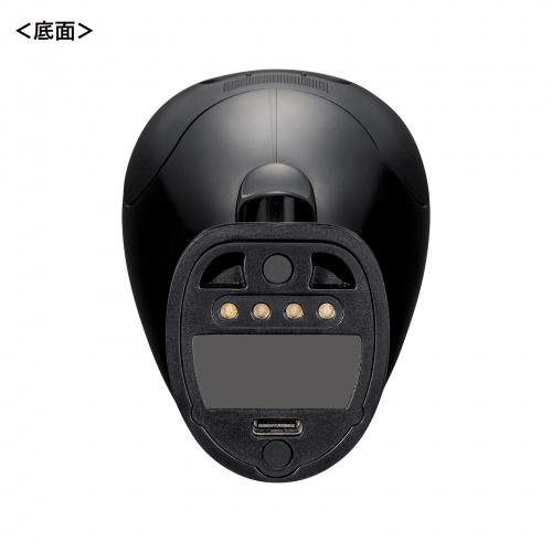 バーコードリーダー（qrコードリーダー・バーコードスキャナー・スマホ・スマホ画面読み取り・Bluetooth・無線・2次元・１次元・おすすめ・ブラック） BCR-BT2D4BK